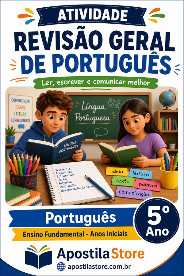 Capa de Revisão Geral de Português