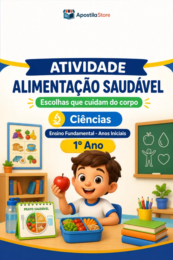 Capa de Alimentação Saudável