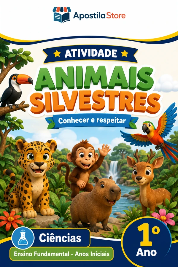 Capa de Animais Silvestres