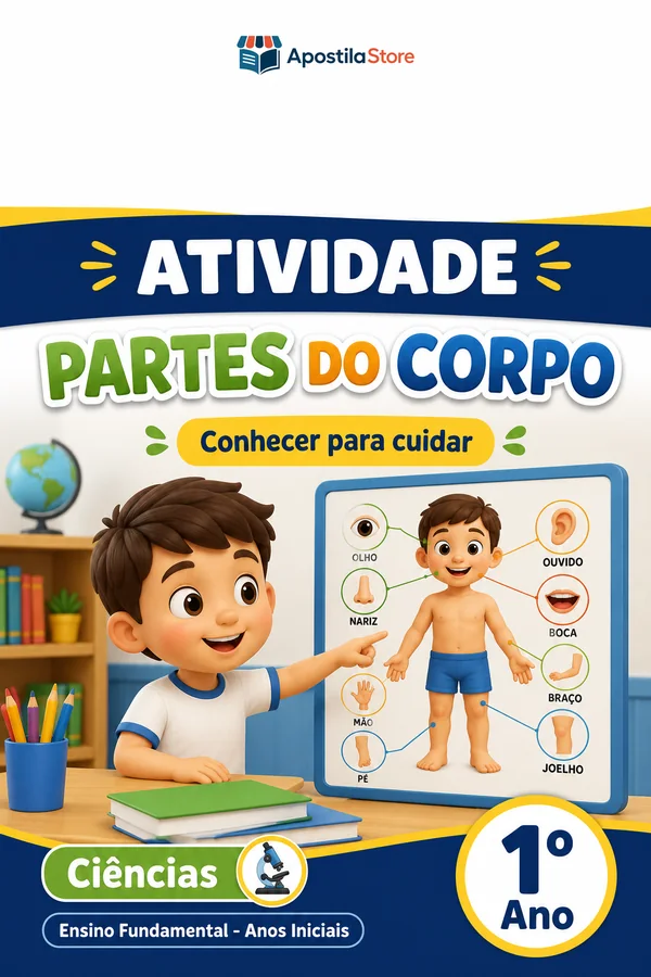 Capa de Partes do Corpo