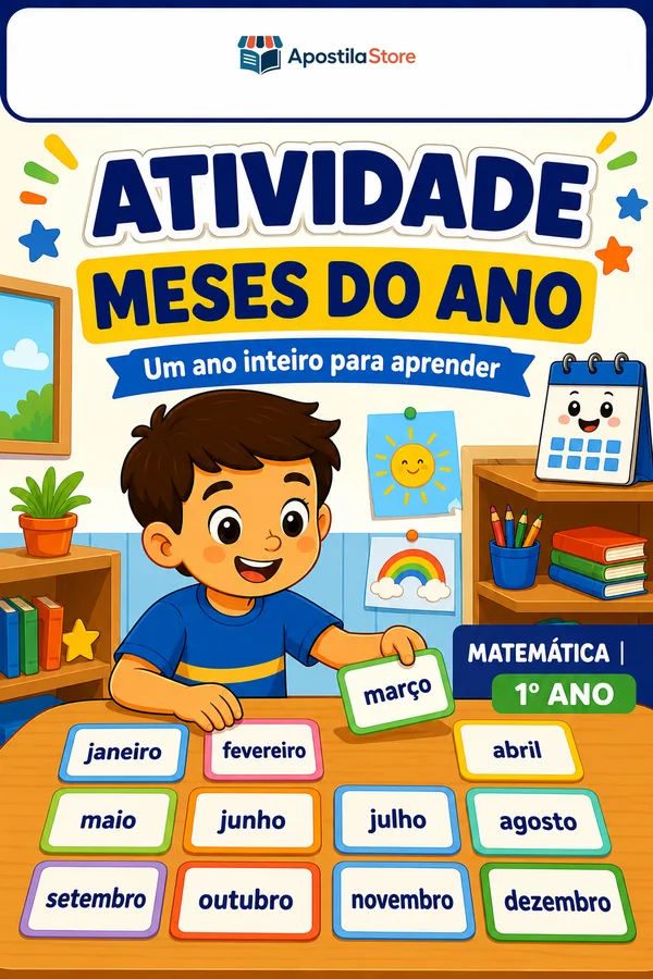Capa de Meses do Ano