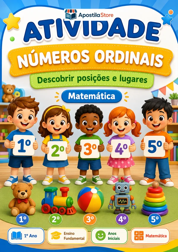 Capa de Números Ordinais