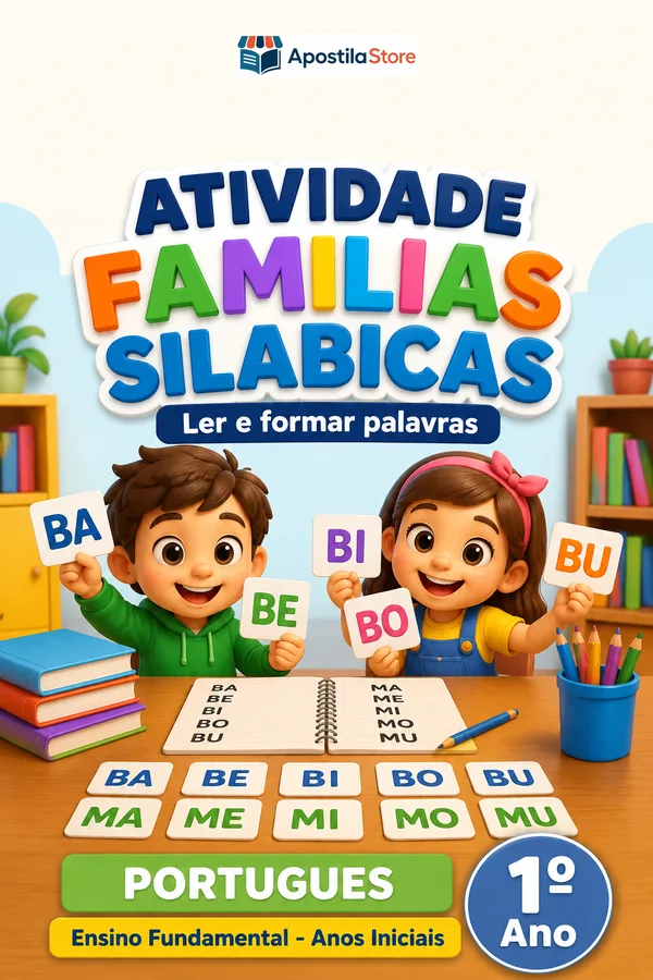 Capa de Fam?lias Sil?bicas