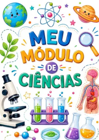 Capa de Módulo Ciências Corpo humano