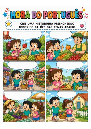 Capa de Módulo História Em Quadrinhos