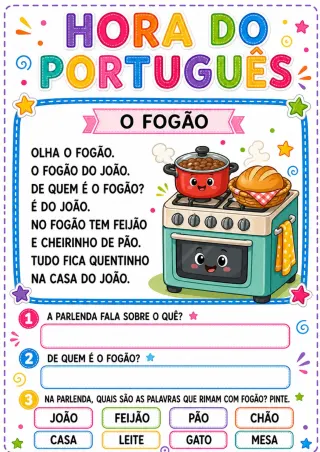 Capa de Caderno De Interpretação Textual