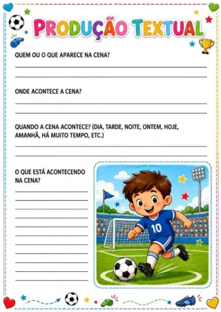 Capa de Produção Textual De Imagem