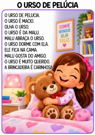 Capa de Caderno Lúdico De Leitura