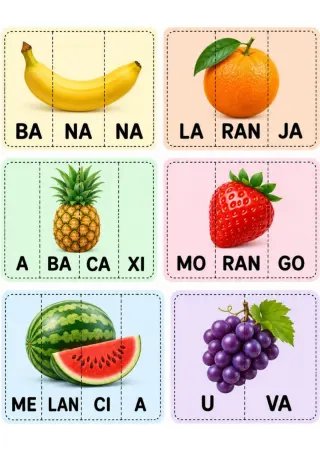 Capa de Quebra Cabeça Palavras