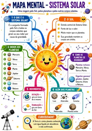 Capa de Sistema Solar Conceitos E Atividades 1